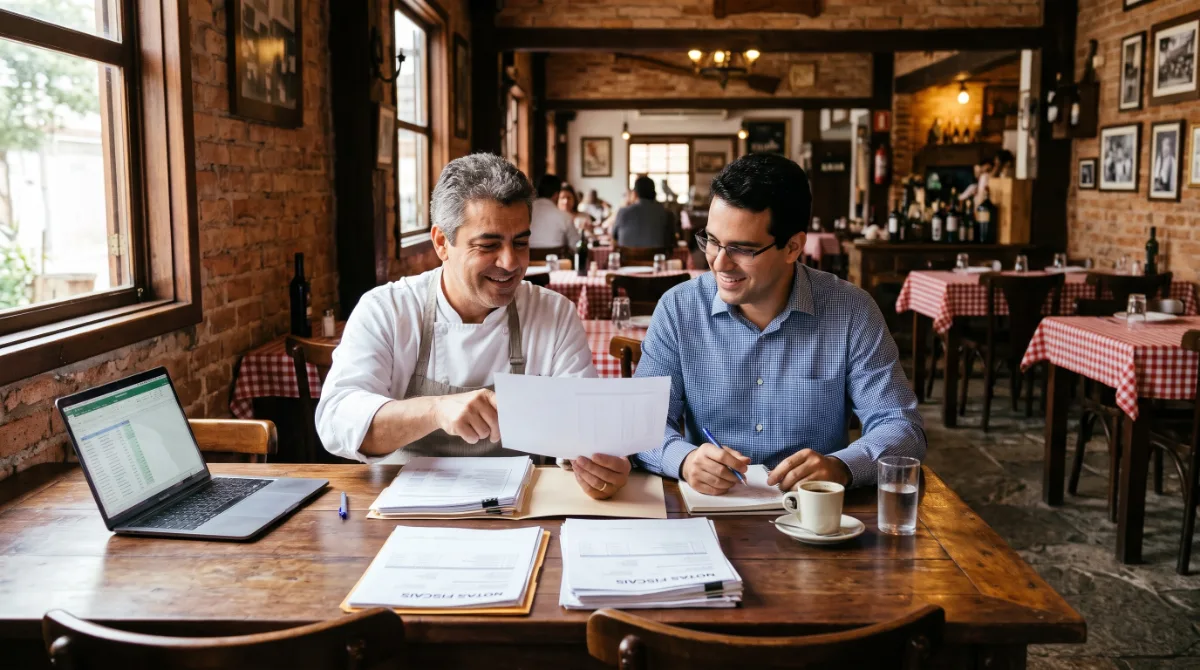 Contabilidade para restaurantes